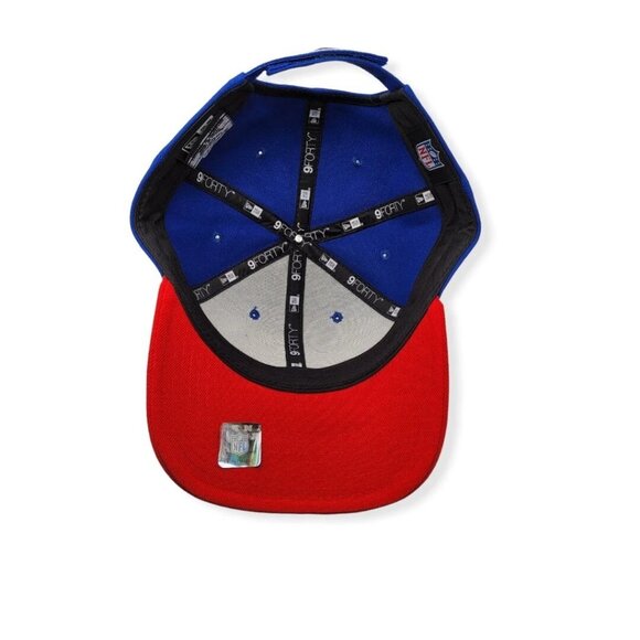 New Era Buffalo Bills 9Forty The League 2 Tone Adjustable Strap Hat Cap NEW - Picture 7 of 7